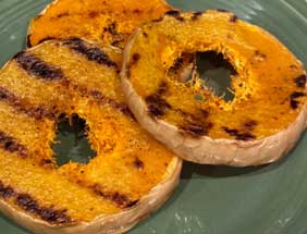 grilled butternut squash